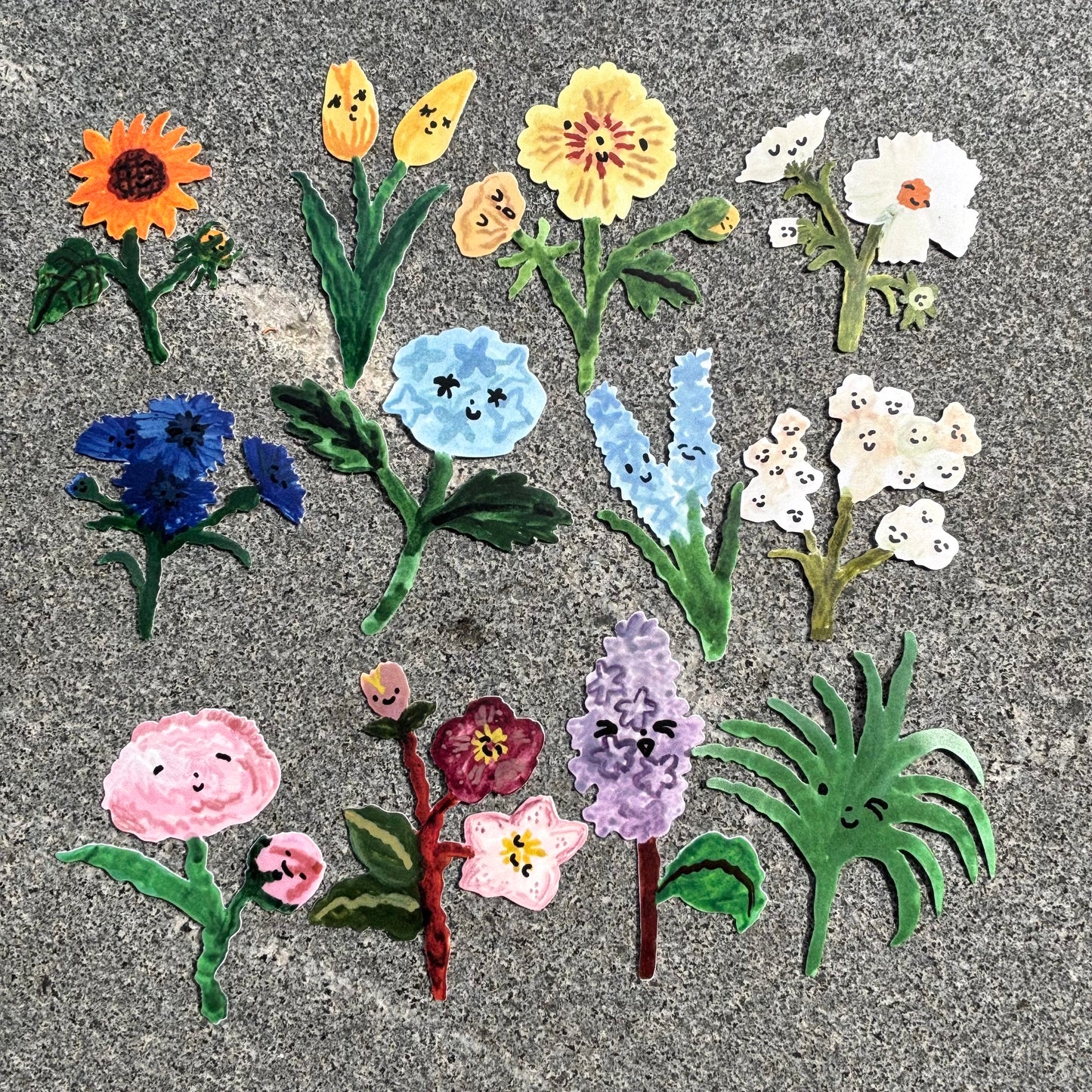 DIY SUMMER Bouquet Card (Set of 6)