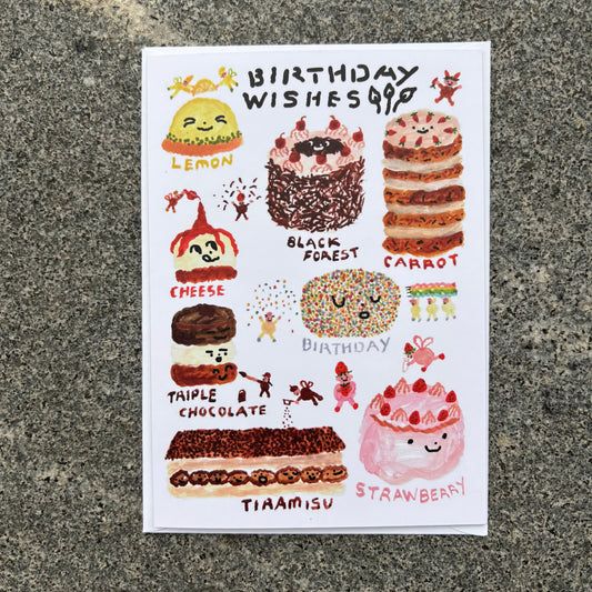 Card : Birthday Wishes