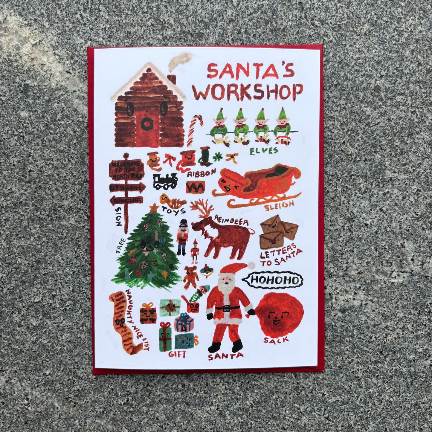 Card : Santa's Workshop