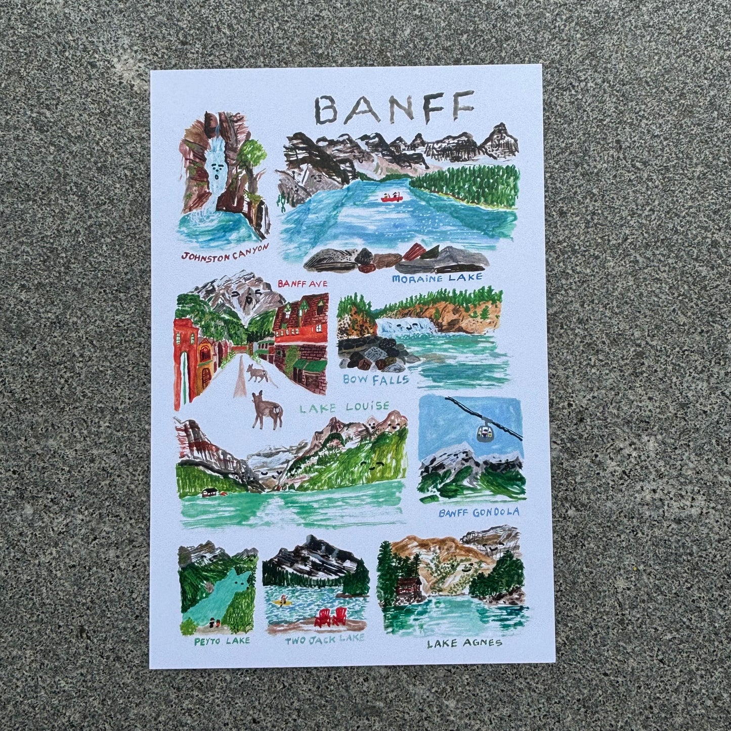 mini Poster : Banff
