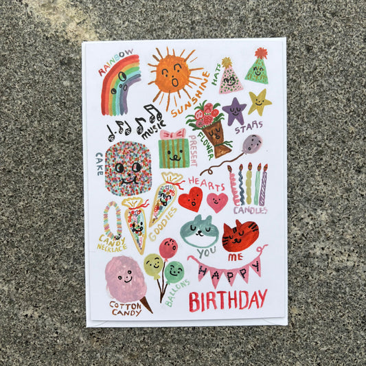 Card : Happy Birthday