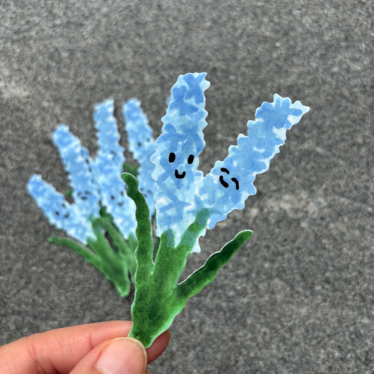 Flower Sticker : Hyacinth