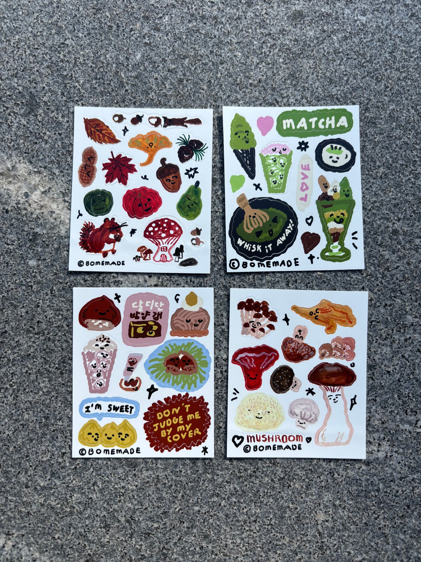 mini Sticker : matcha