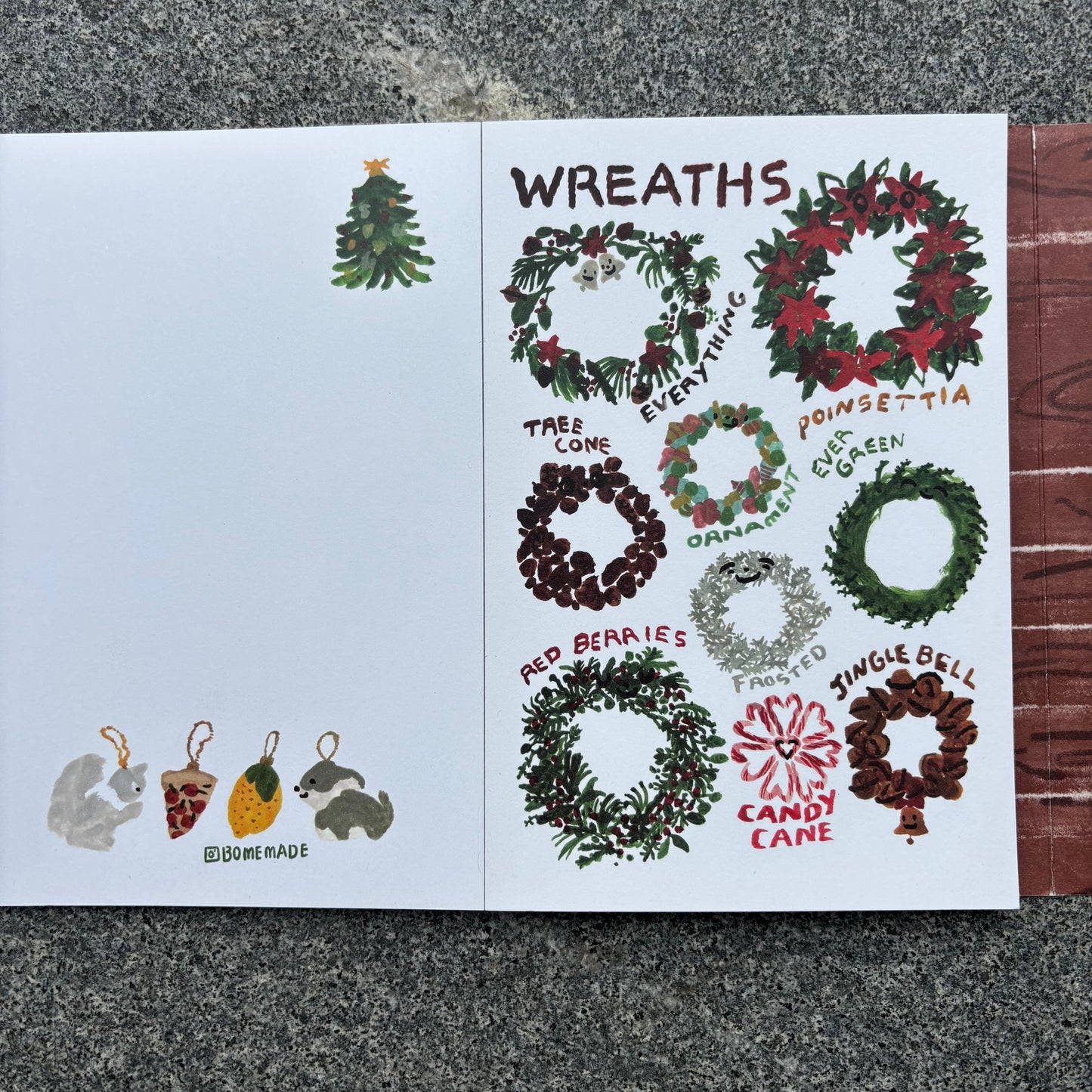 24 postcards Book - Christmas Collection