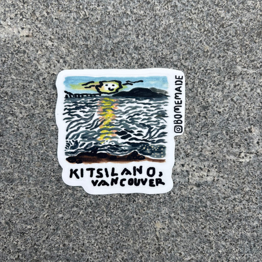Sticker : Kitsilano Sunset