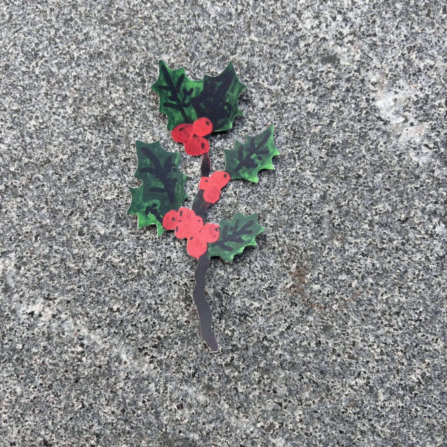 Flower Sticker : Holly