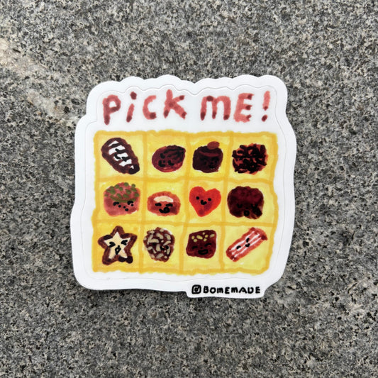 Sticker : Pick me