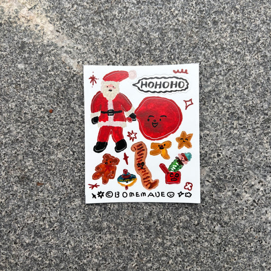mini Sticker : Santa