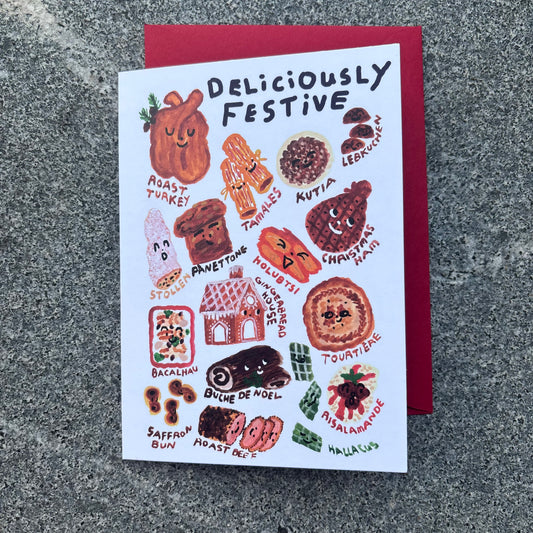 Card : Deliciously festive