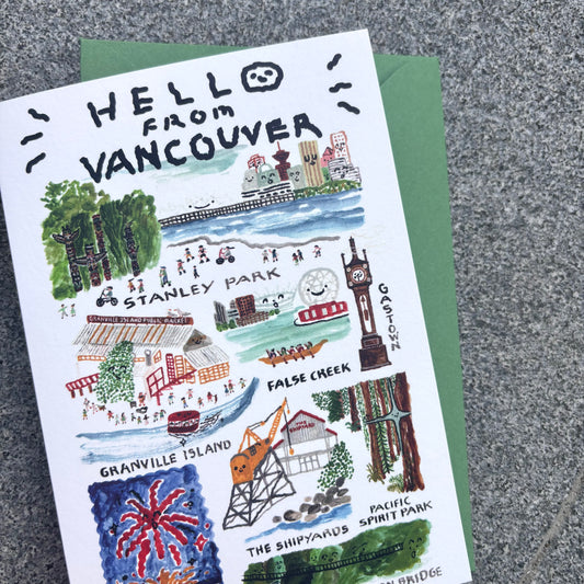 Card : Hello from Vancouver
