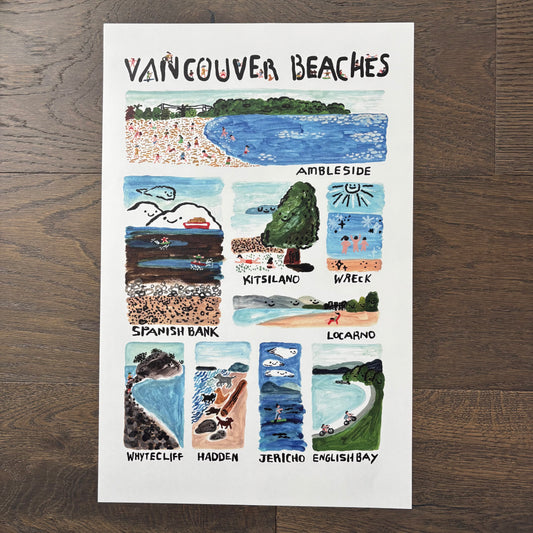 Big Poster : Vancouver Beaches