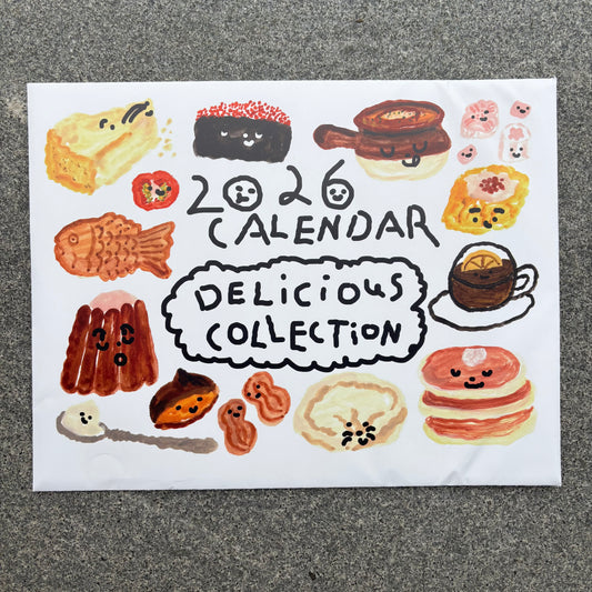 2026 Calendar : Delicious collection