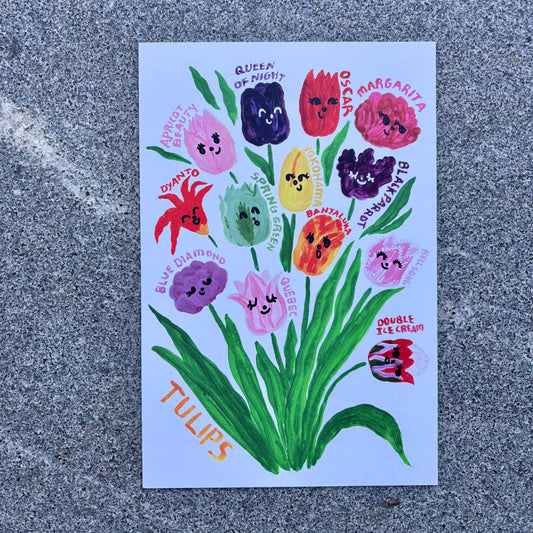 mini Poster : Tulips