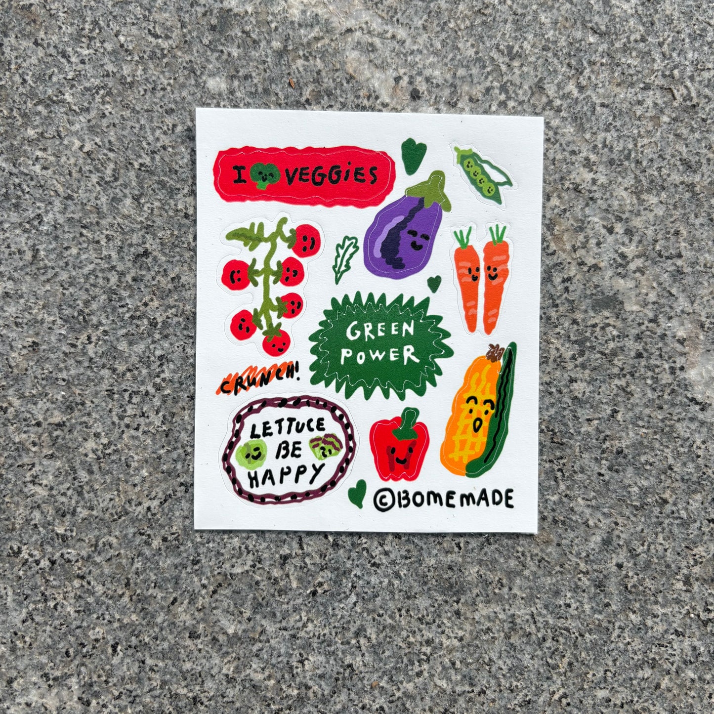 mini Sticker : Veggies