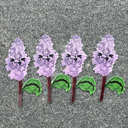 Flower Sticker : Lilac