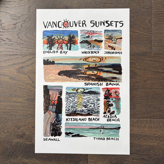 Big Poster : Vancouver Sunsets