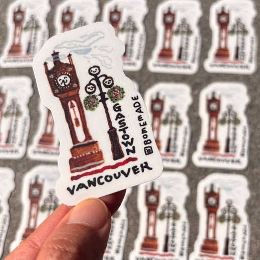 Sticker : Steam clock