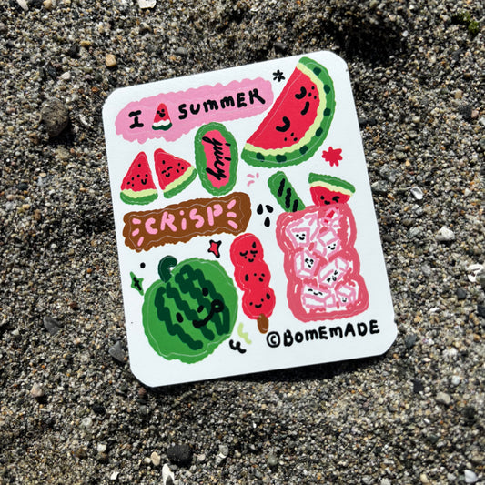 mini Sticker : Watermelon