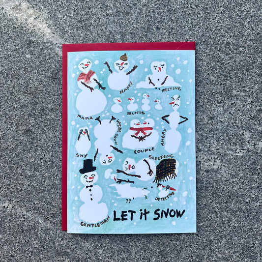 Card : Let it snow
