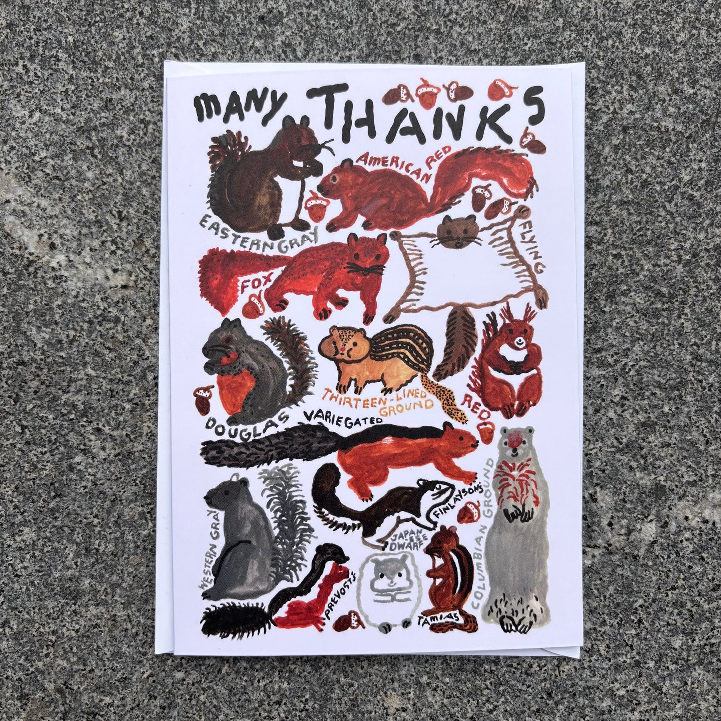 Card : Many thanks