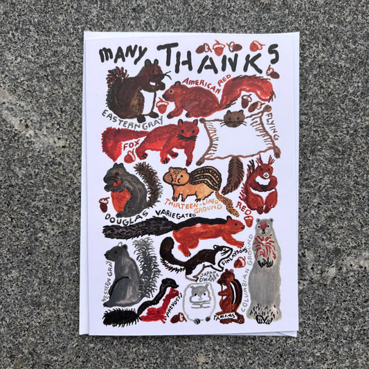 Card : Many thanks