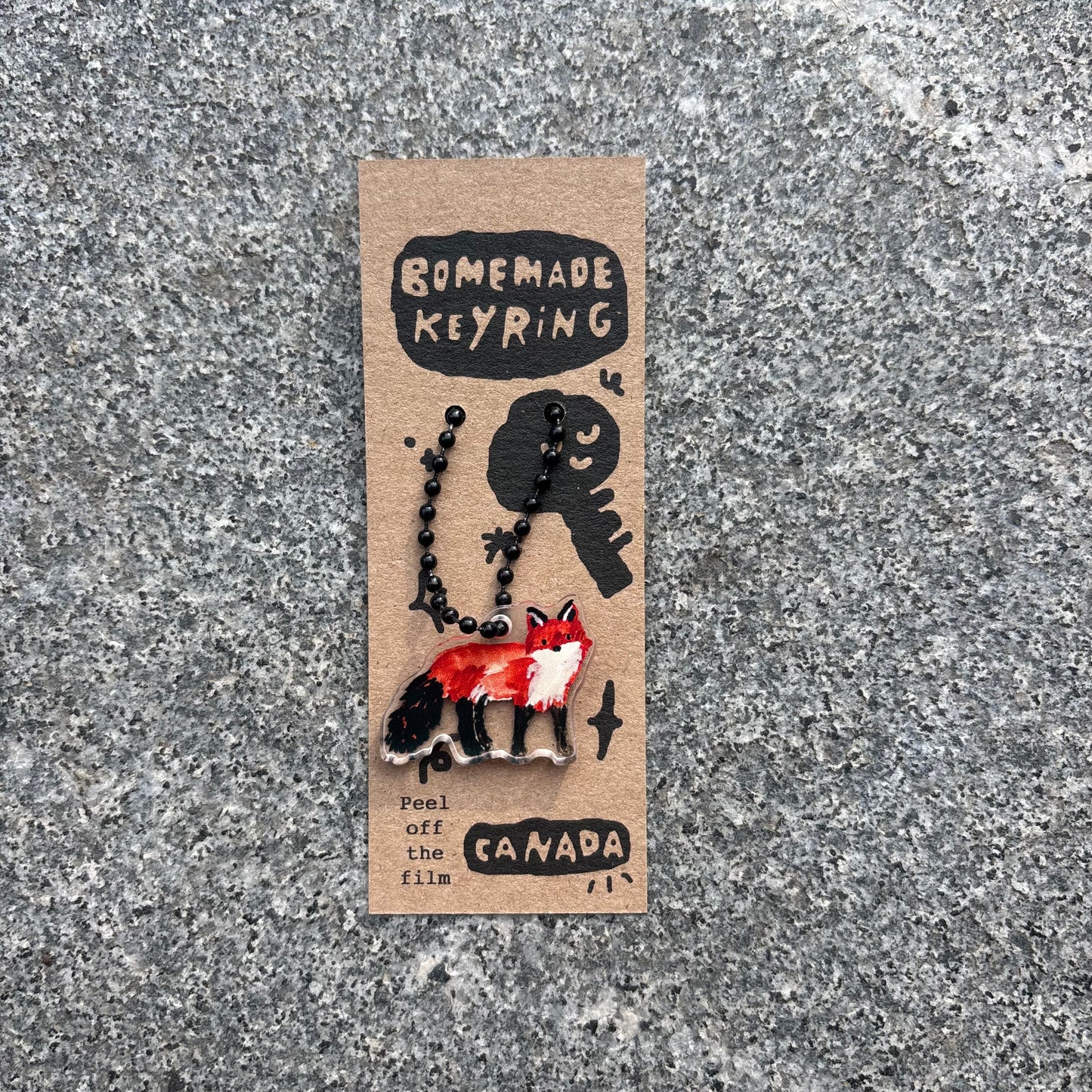 Keyring: Red Fox