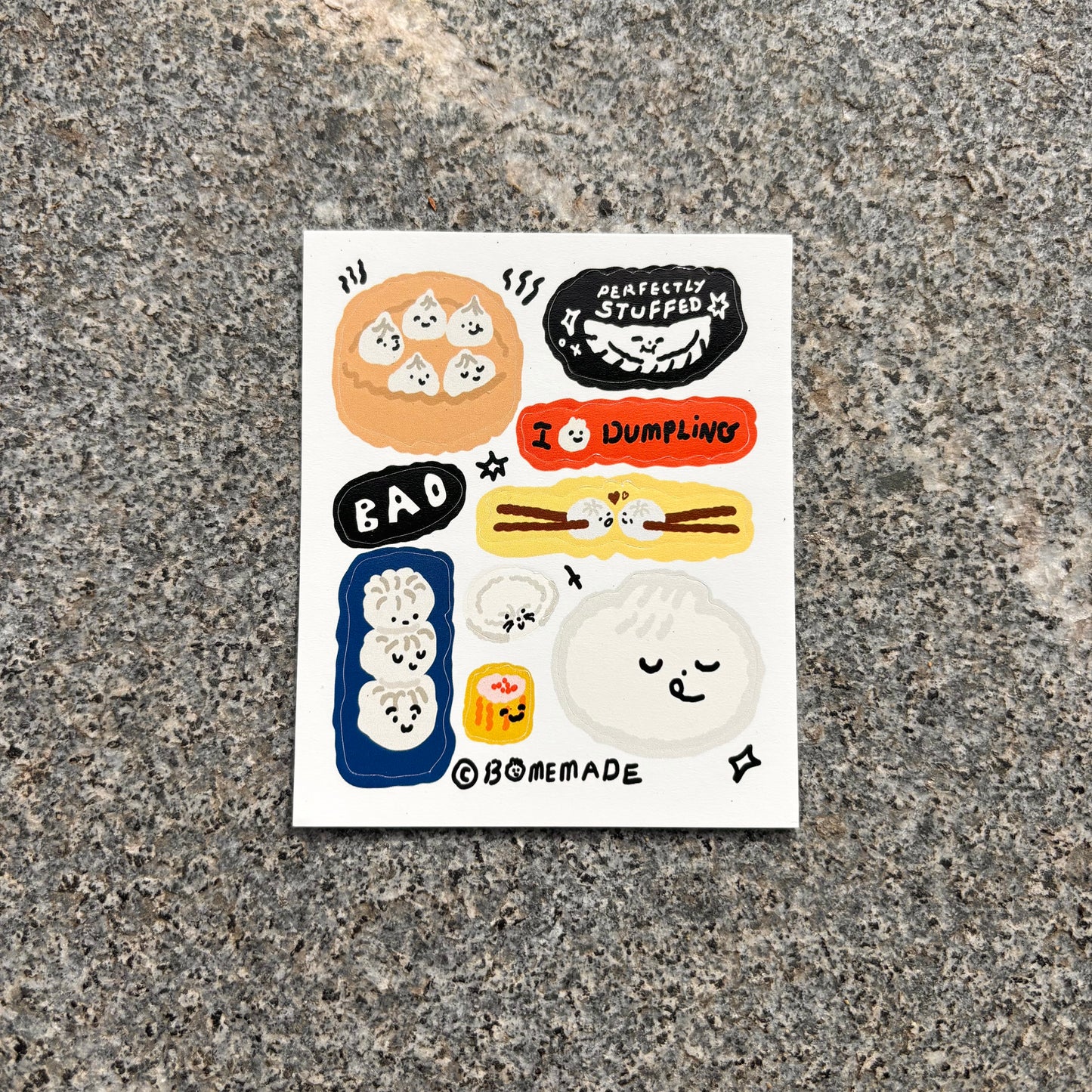 mini Sticker : Dumpling