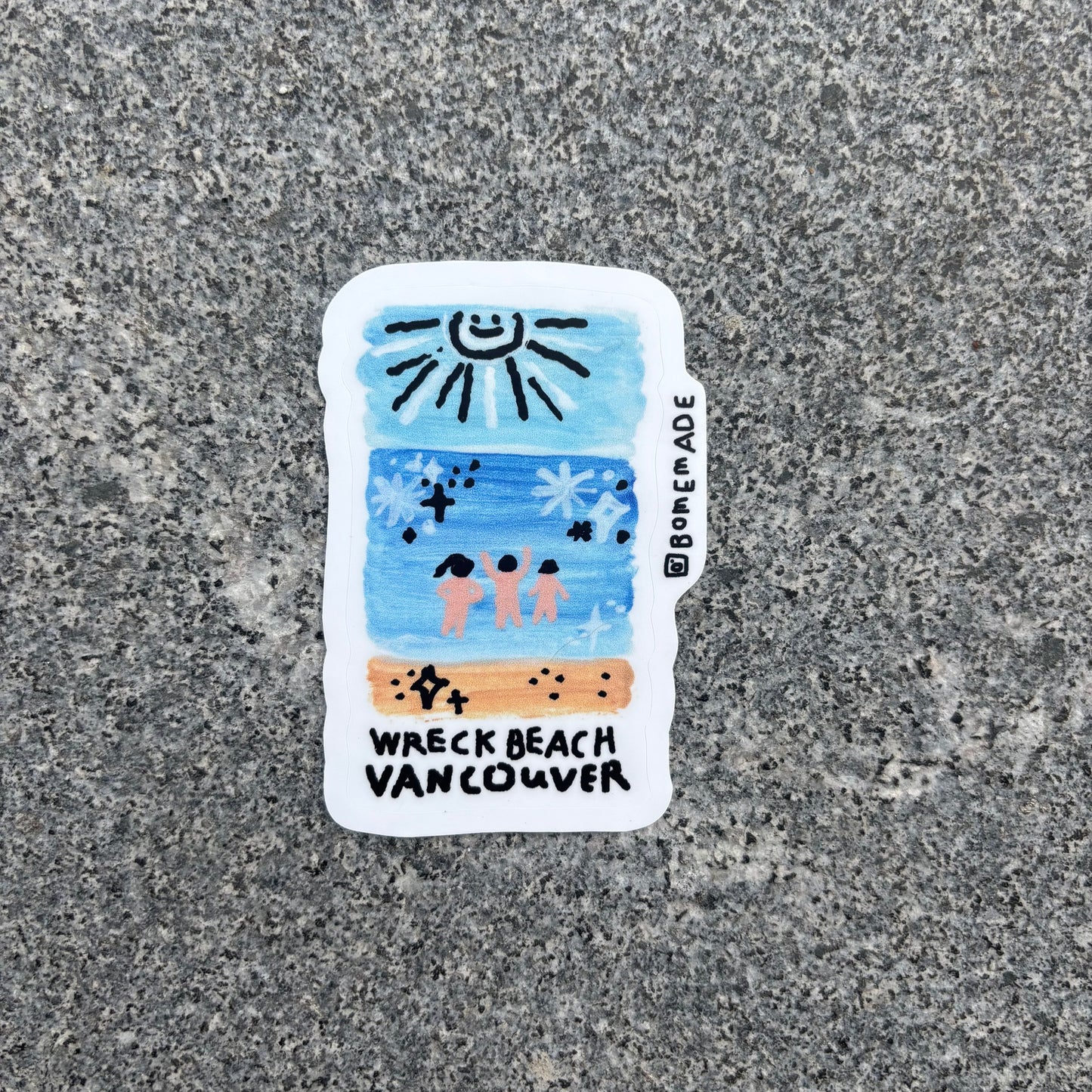 Sticker : Wreck Beach
