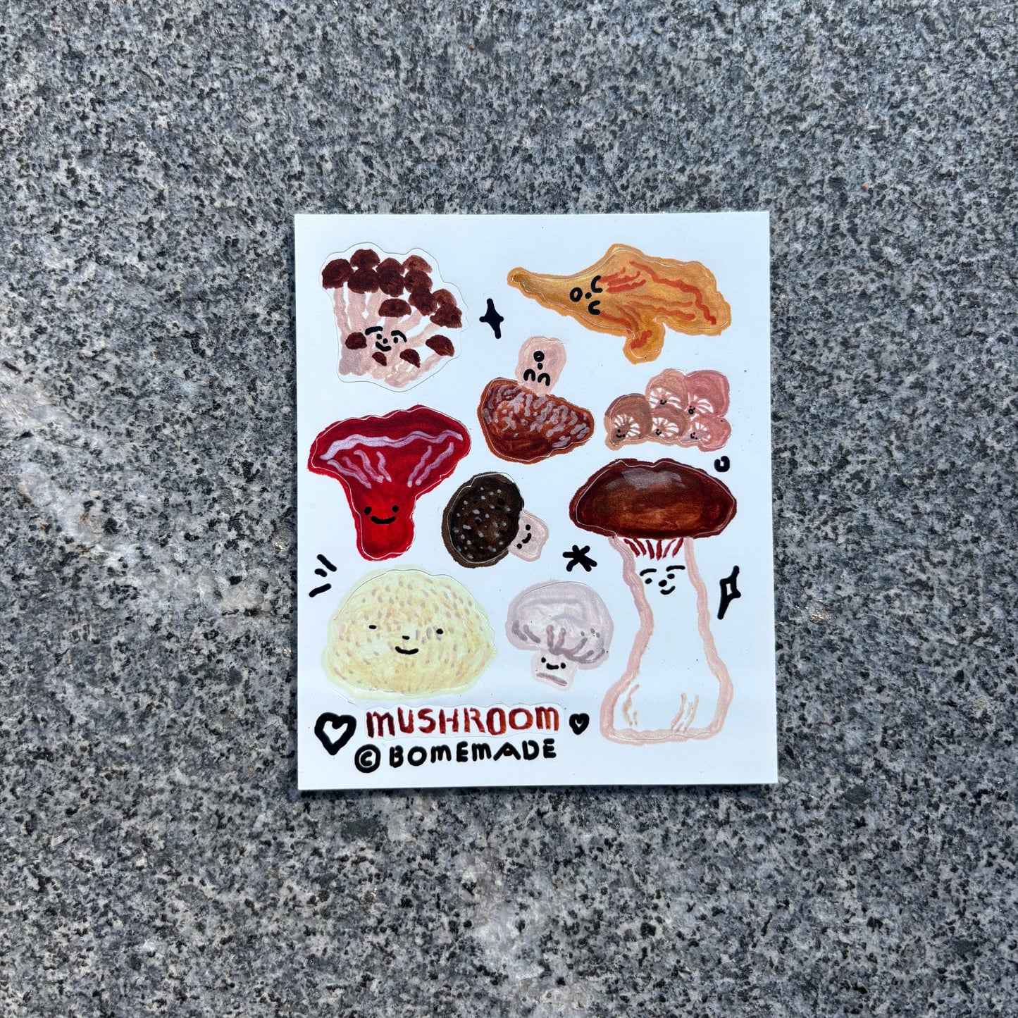mini Sticker : mushroom