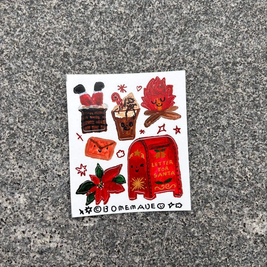 Mini Sticker Sheets mini Sticker sheet – Page 2 – Bomemade illustrations