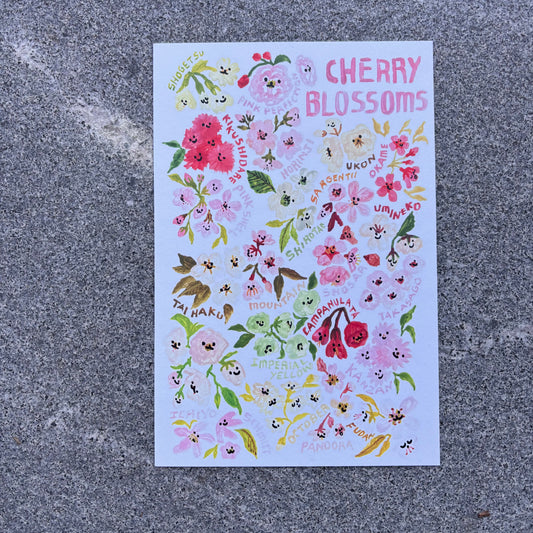 mini Poster : Cherry Blossoms