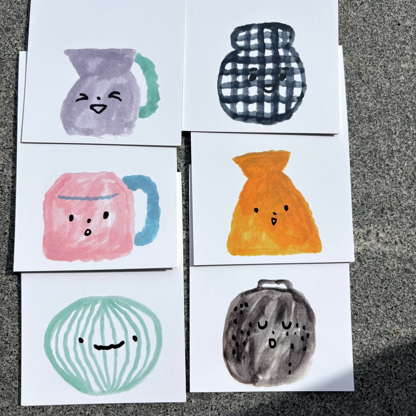 DIY SUMMER Bouquet Card (Set of 6)