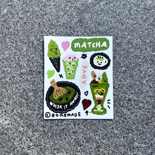 mini Sticker : matcha