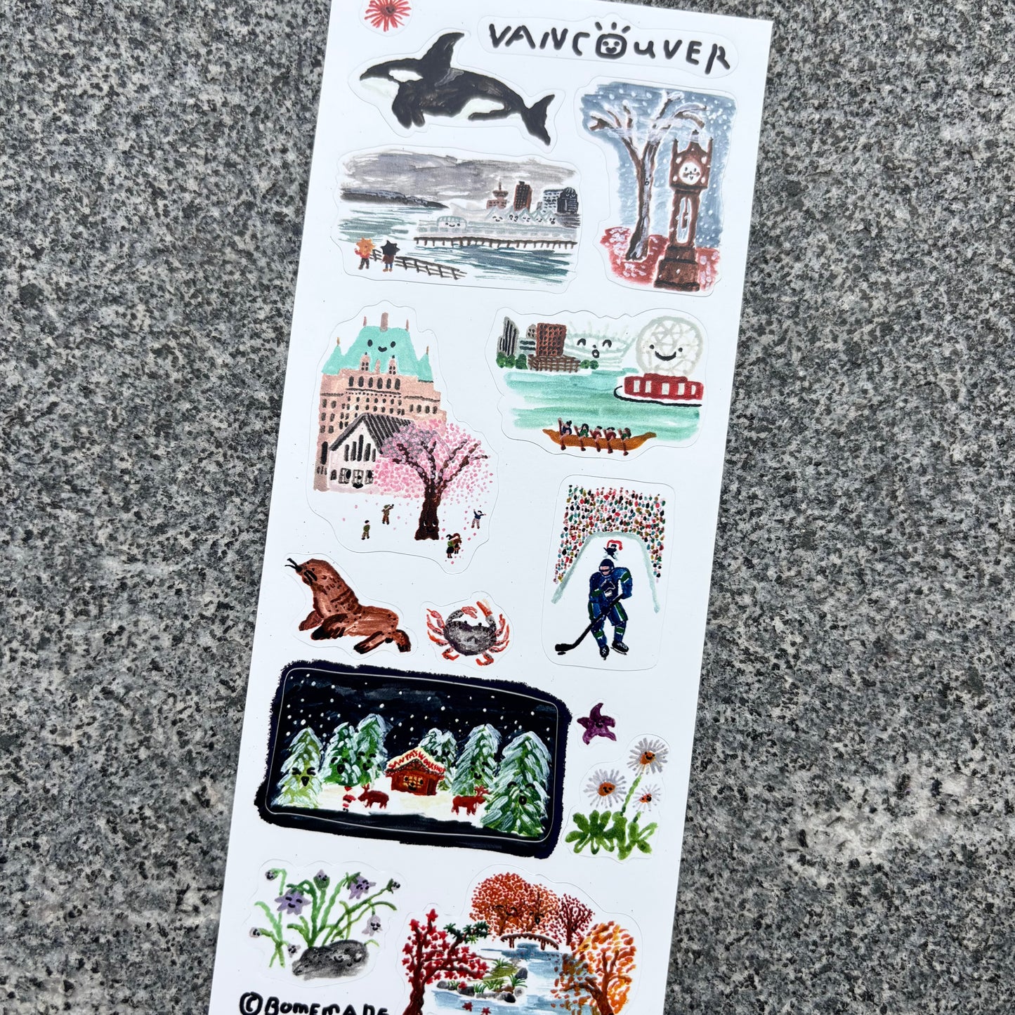 2026 Calendar from Vancouver