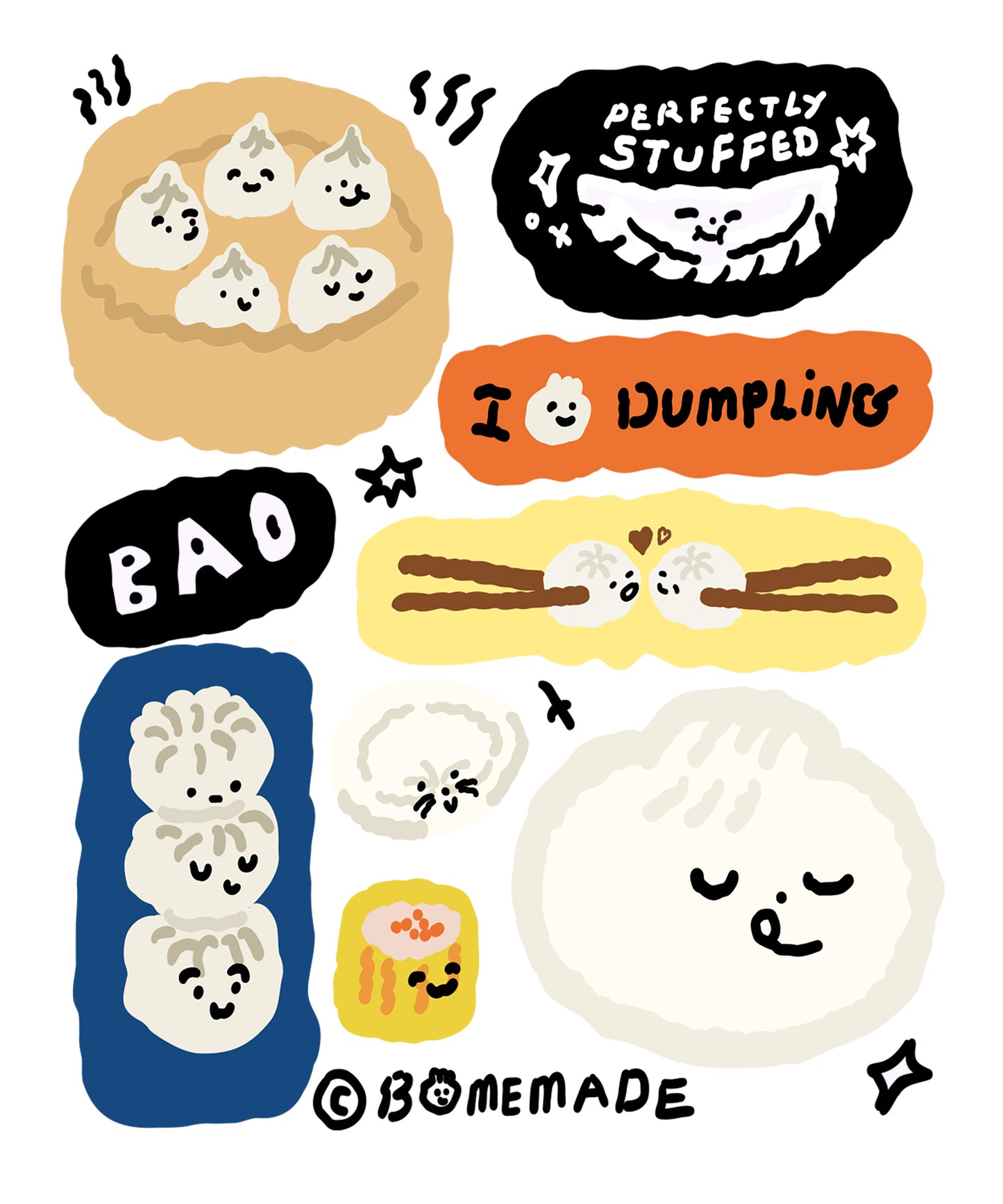 DTF transfer- Dimsum