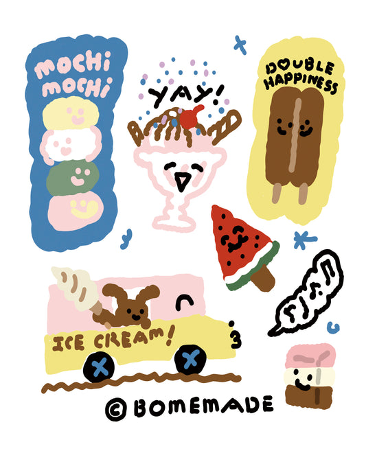 DTF transfer- Icecream!